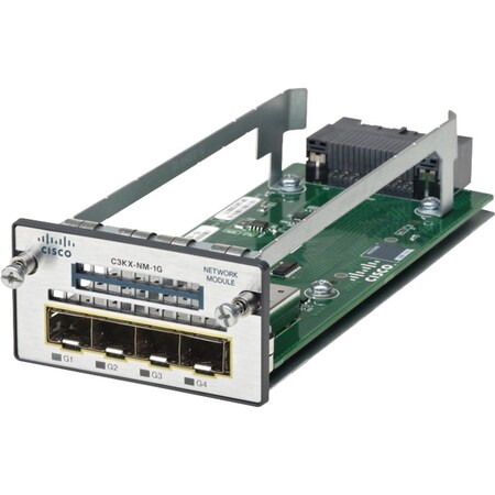 Cisco Cisco C3KX-NM-10G Network Module - 1 x 10GBase-X Network10 - 4.0 x Expansion Slots C3KX-NM-10G=